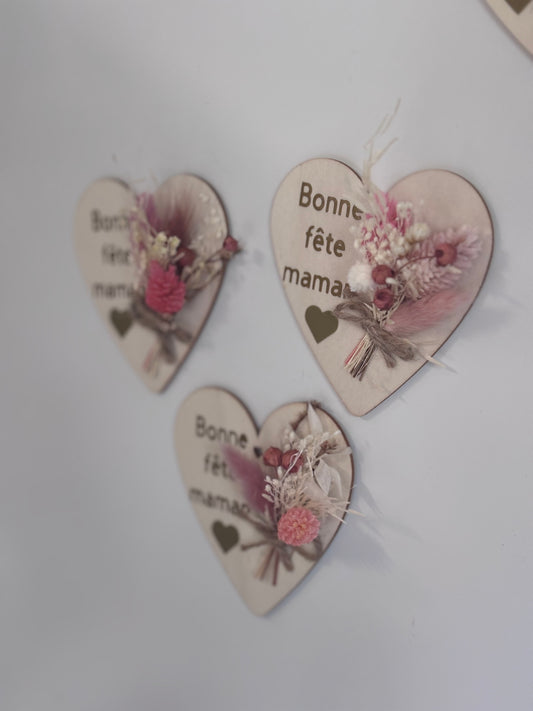 Magnet à frigo “Bonne fête maman”