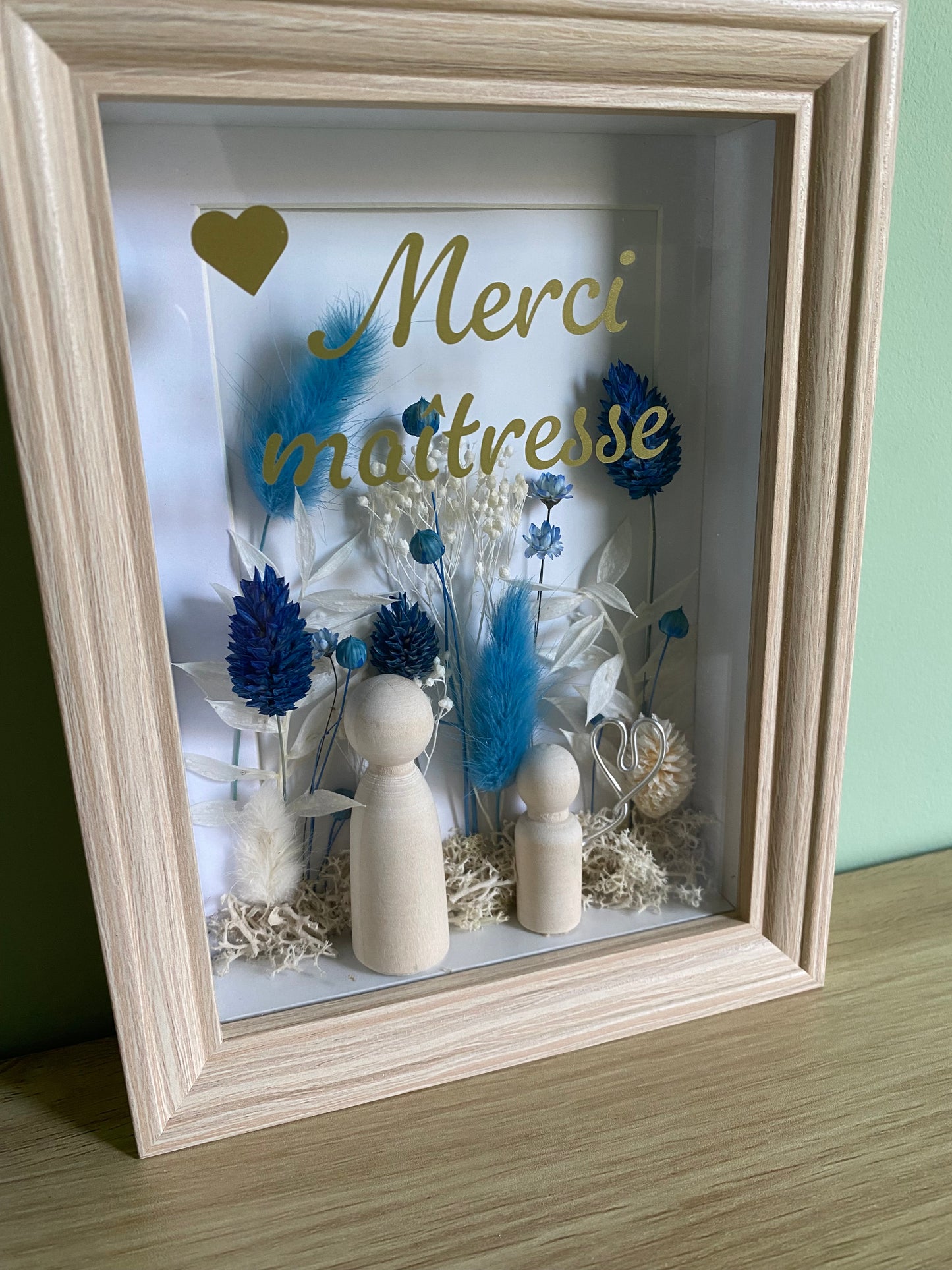 Cadre « merci maîtresse »