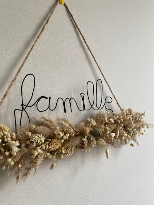 Suspension horizontale Famille