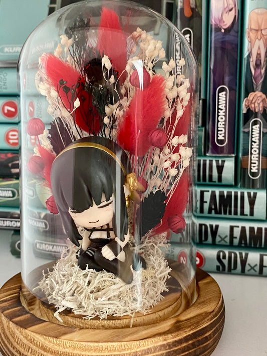 Globe en verre figurine manga YOR FORGER