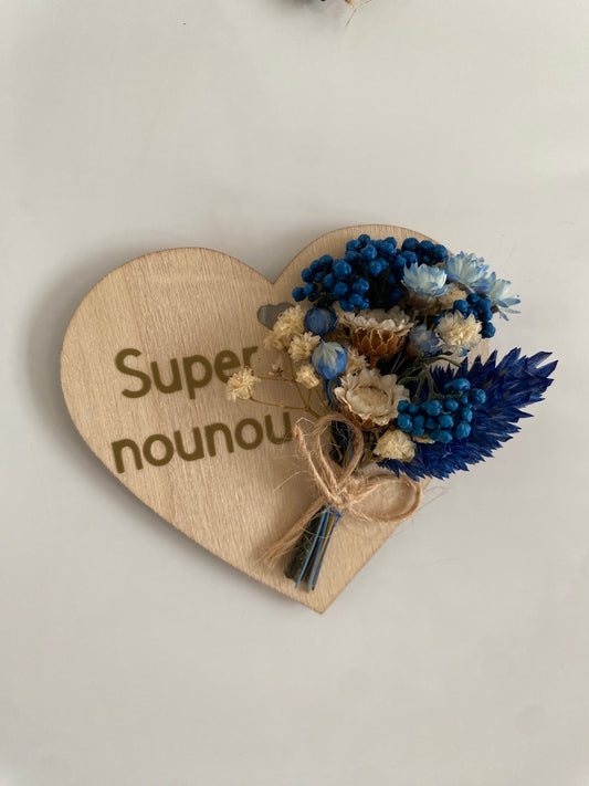 Magnet à frigo « super nounou »