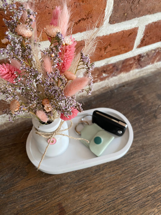 Vide poche et son bouquet