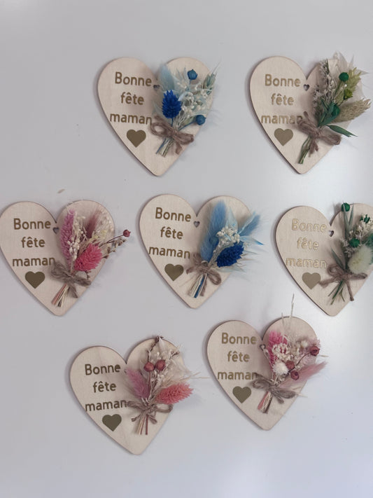 Magnet à frigo “Bonne fête maman”