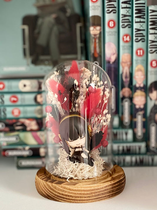 Globe en verre figurine manga YOR FORGER